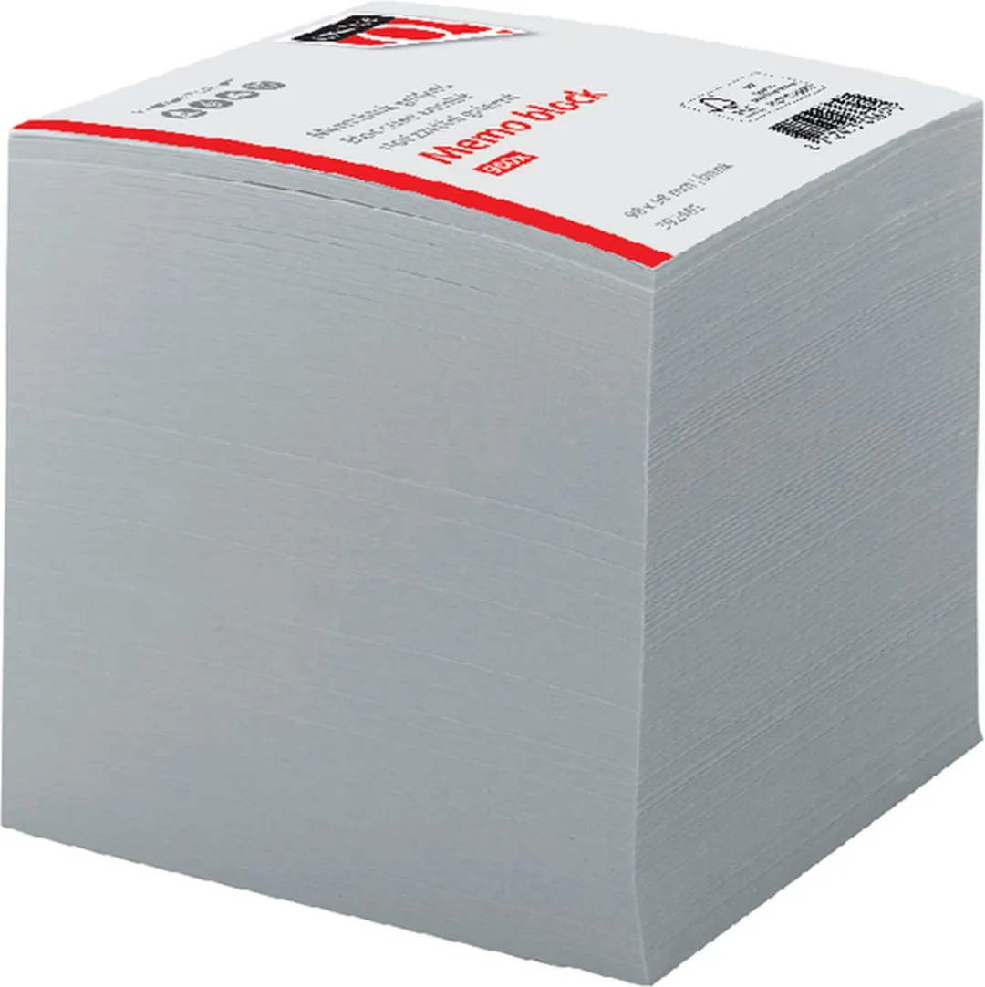 Memoblok Quantore kopgelijmd 98x98mm 900 vel