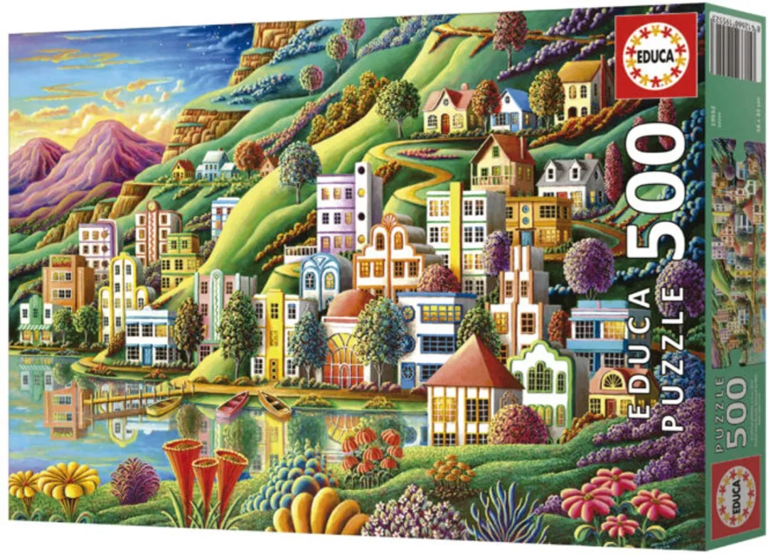 Educa Verborgen Haven Puzzel 500 Stuks Multicolor