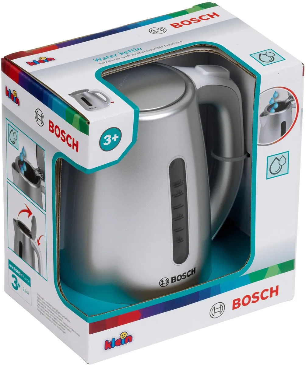 Klein Toys Bosch Mini Speelgoedwaterkoker - Zilver