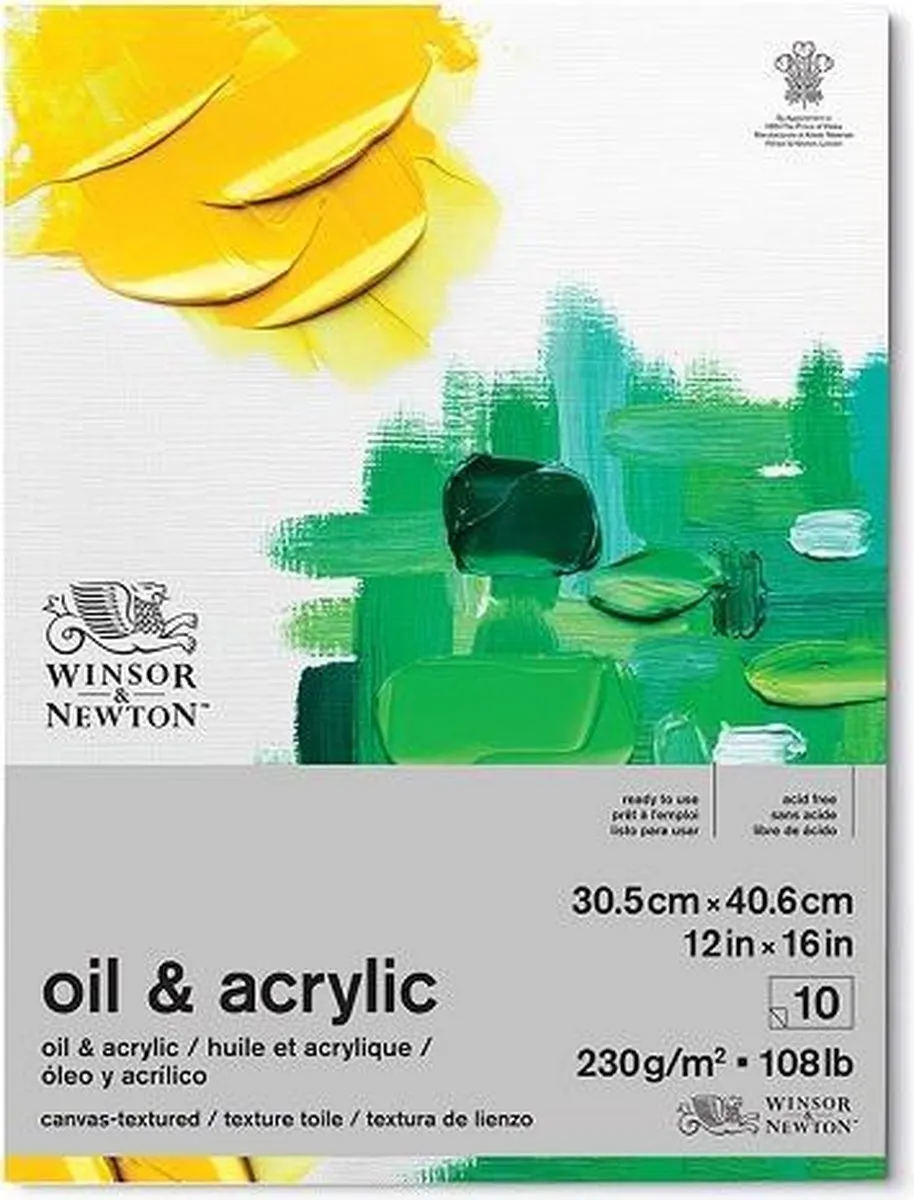 Winsor & Newton Oil Acrylic Papier A3
