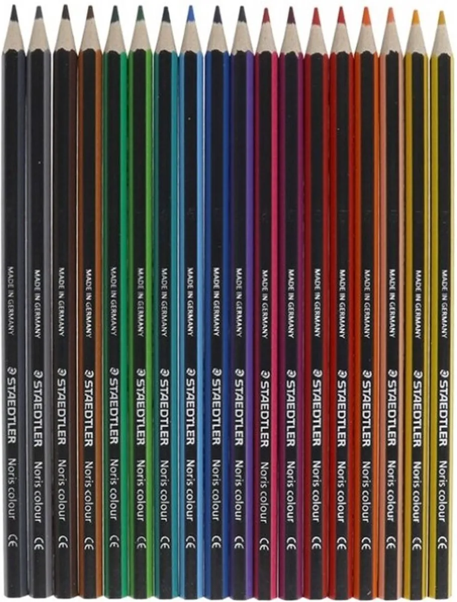 STAEDTLER Noris 17,5cm Kleurpotloden - 18 Stuks Multicolor
