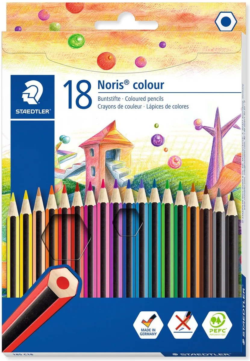 STAEDTLER Noris 17,5cm Kleurpotloden