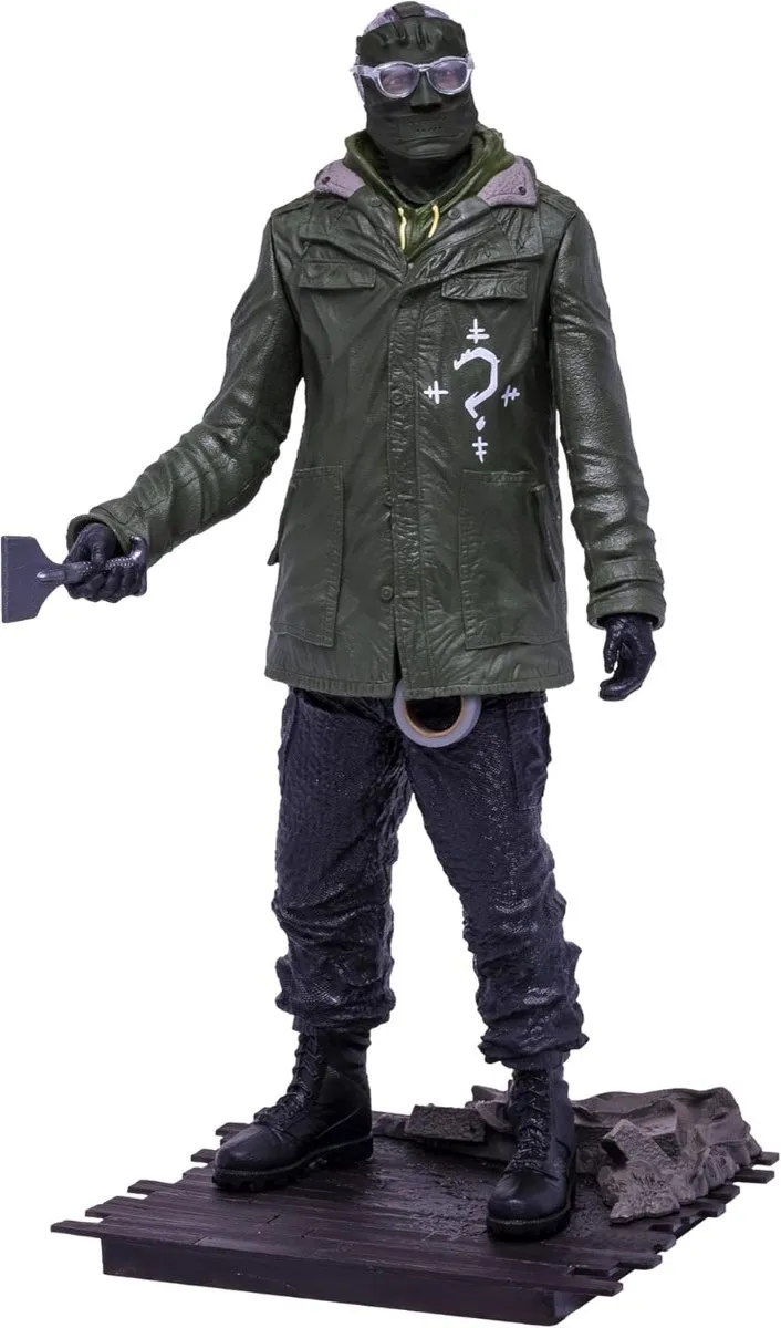 McFarlane Toys Riddler The Batman Movie Posed PVC Statue 30cm