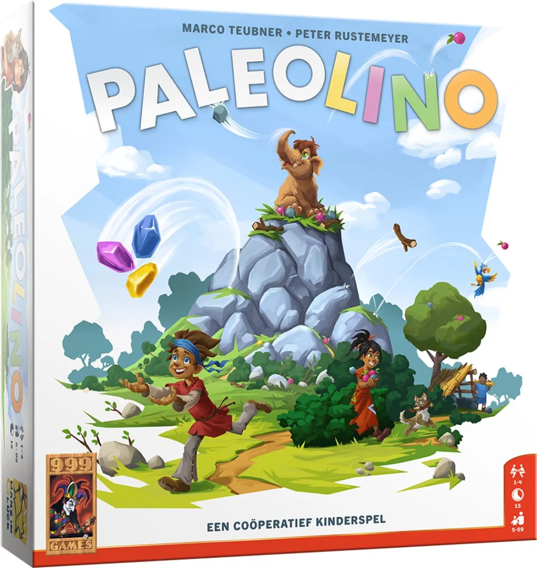 999 Games Paleolino Coöperatief Geheugenspel - 999-PAL03