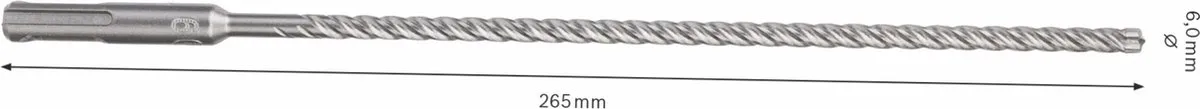 Bosch SDS+ Boor Plus-7X 6.0x265 - Beton - afbeelding 6 van 6