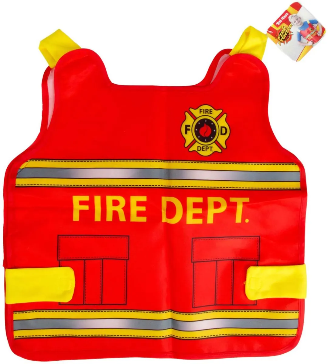 Toi-Toys Brandweermanvest Verkleedhesje 14185A
