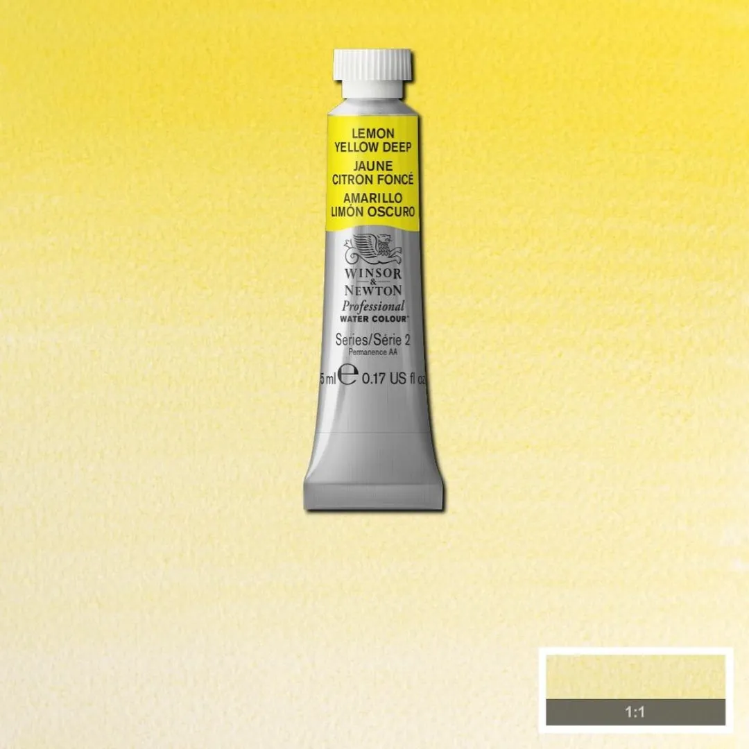 Winsor & Newton Aquarelverf Lemon Yellow Deep 5ml