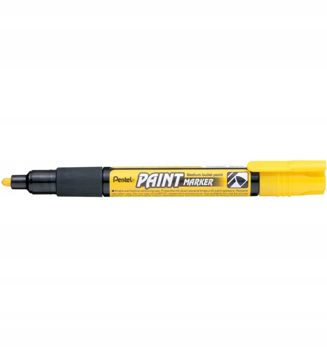 Pentel MMP20-G Oliebasis Marker Geel - Permanent