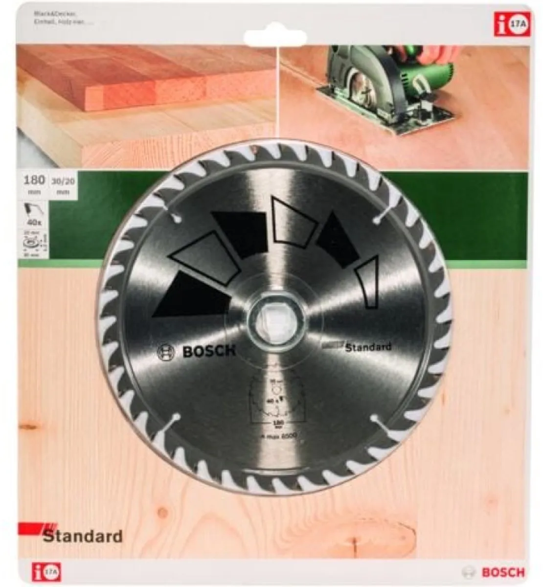 Bosch Professional Cirkelzaagblad Basic 180mm