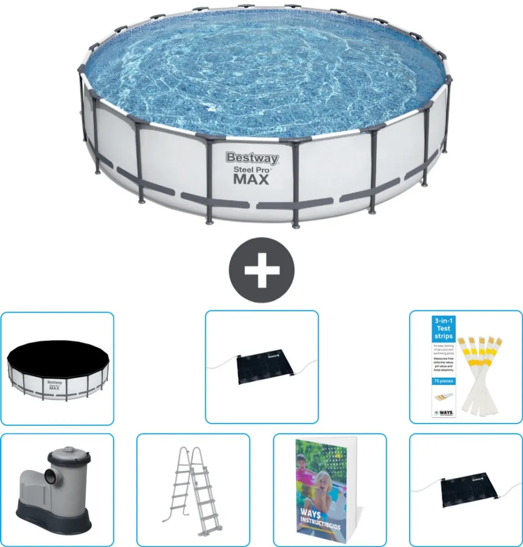 Bestway Steel Pro MAX Zwembad 549x122cm