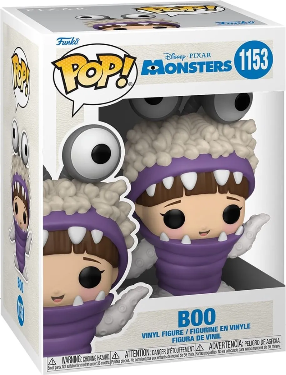 Funko Pop! Disney Boo Monsters Inc - 9cm - Veelkleurig
