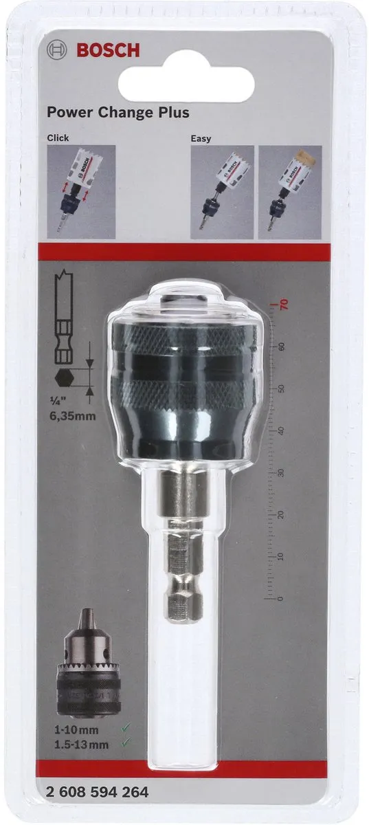 Bosch Power-Change Gatzaaghouder 14-210mm - Metaal