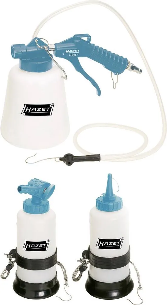 Hazet 4969-1/3 Remontluchterset 0,75L