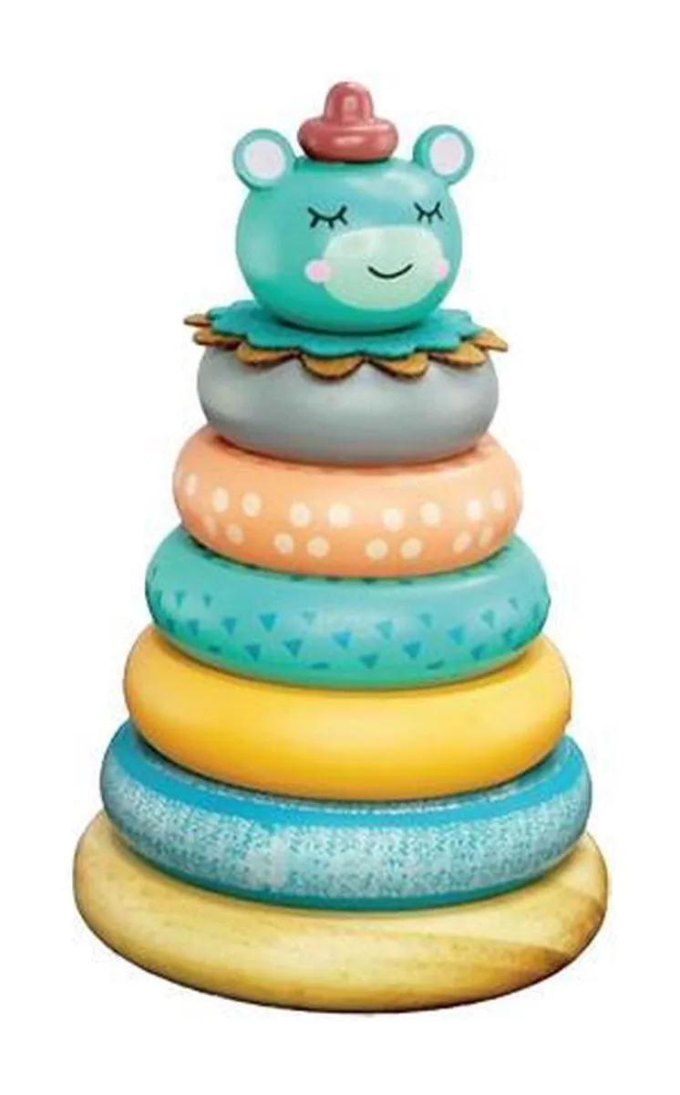 Barbo Toys Stapelringen Forest Friends Teddy - Multi