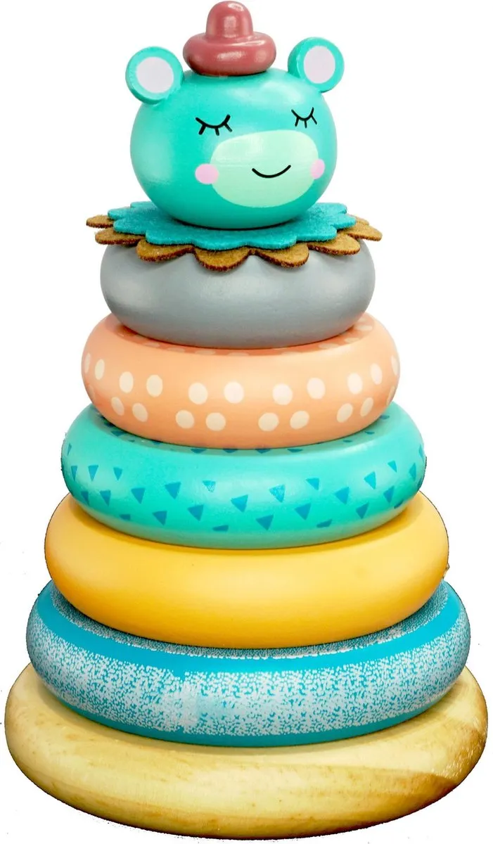 Barbo Toys Stapelringen Forest Friends Teddy