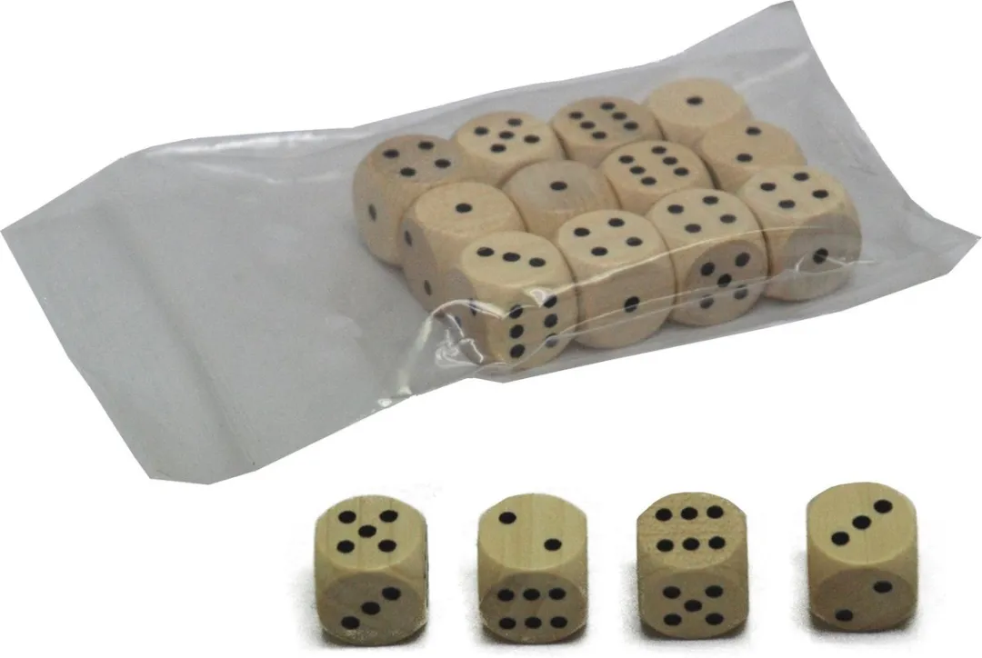 HOT Games Dobbelstenen 12 Stuks 16mm