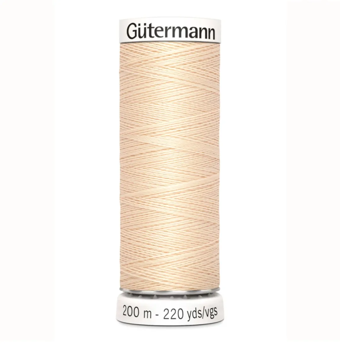 Gutermann Polyester Naaigaren 200m - Geel