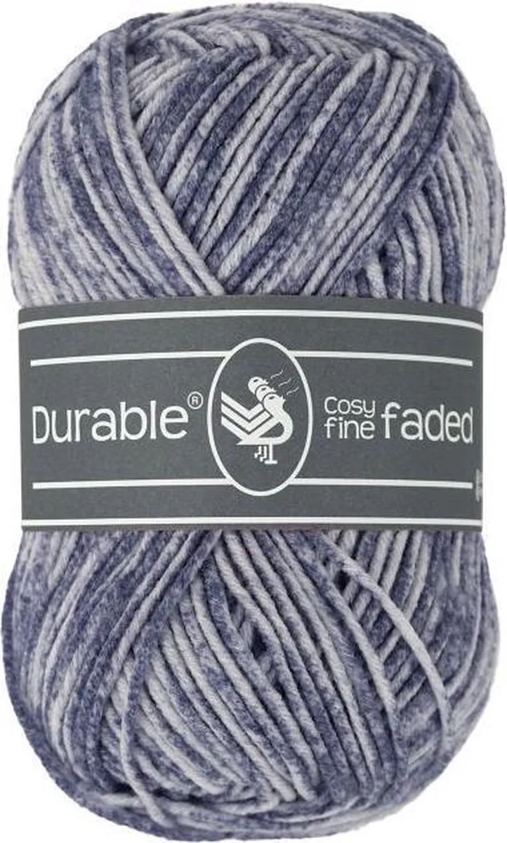 Durable Cosy Fine Faded Navy
