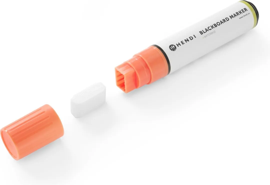 HENDI Krijtstiften Plat 15mm Wit - 3 Stuks - afbeelding 6 van 6