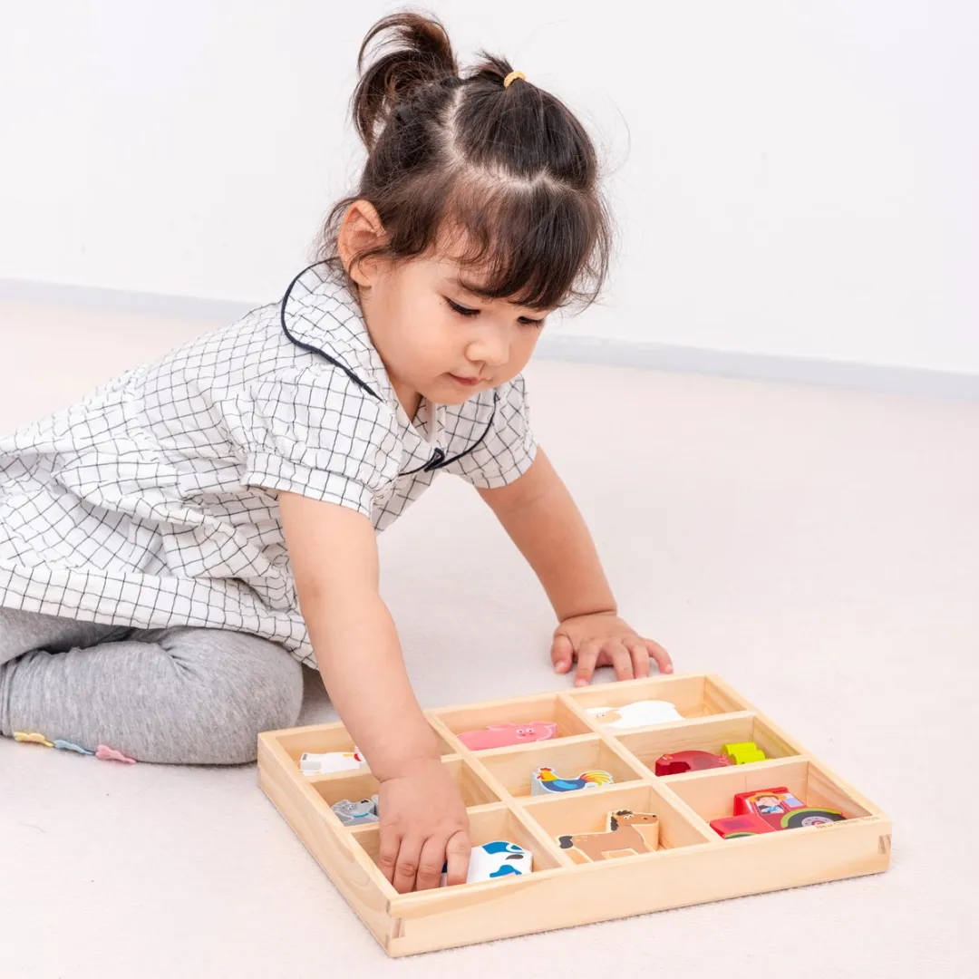 New Classic Toys Houten Boerderij Speelfigurenset 11850