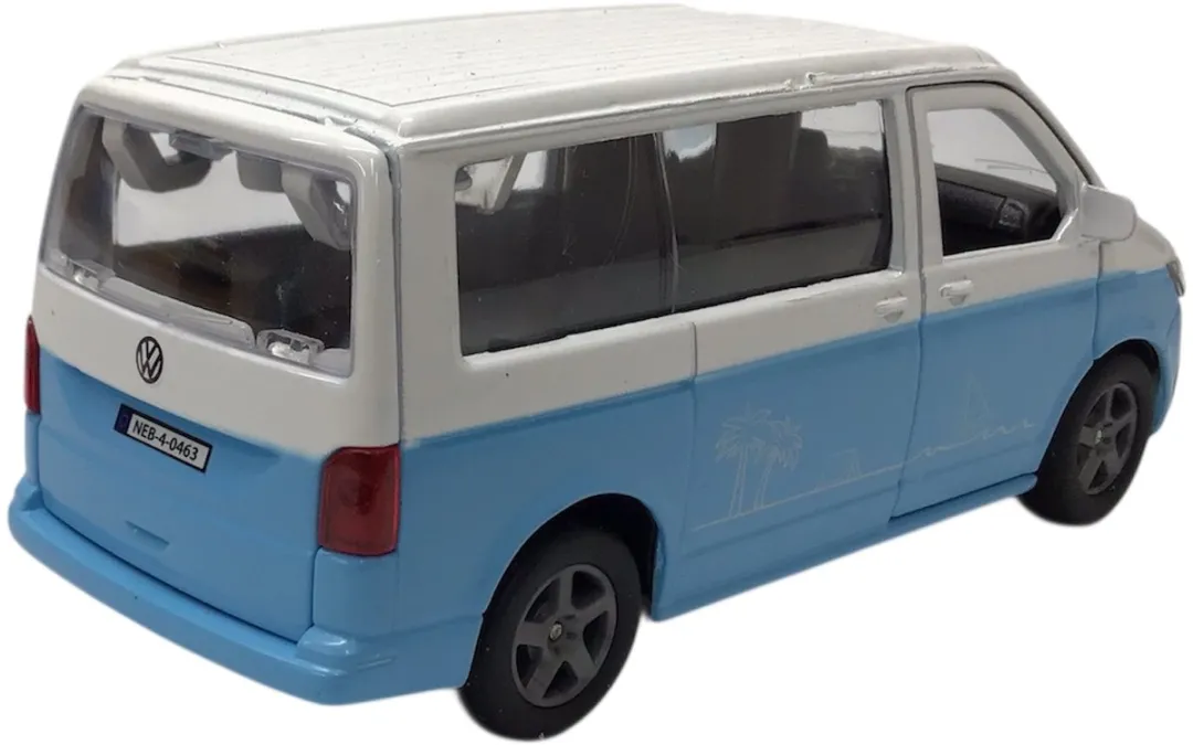 Kids Globe Volkswagen T6 Transporter Die Cast 13,5cm - Multi - afbeelding 6 van 6