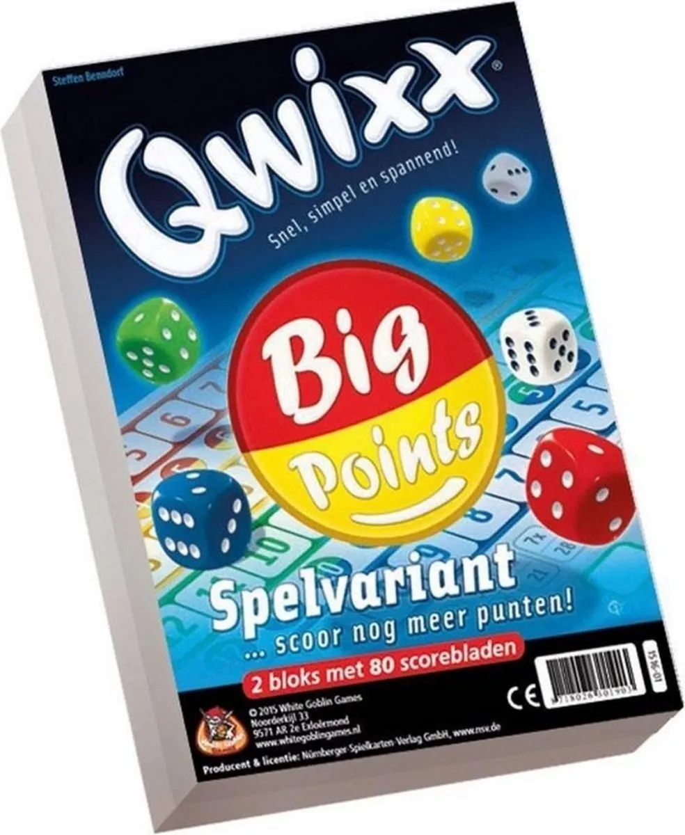 White Goblin Games Qwixx Bundel - 3 Spellen - Multi