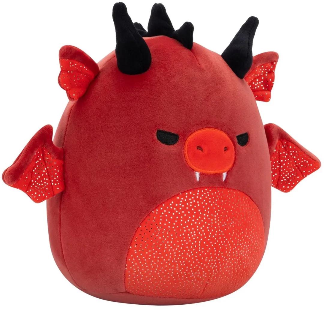 Squishmallows Salami 19cm Pluche - Rood