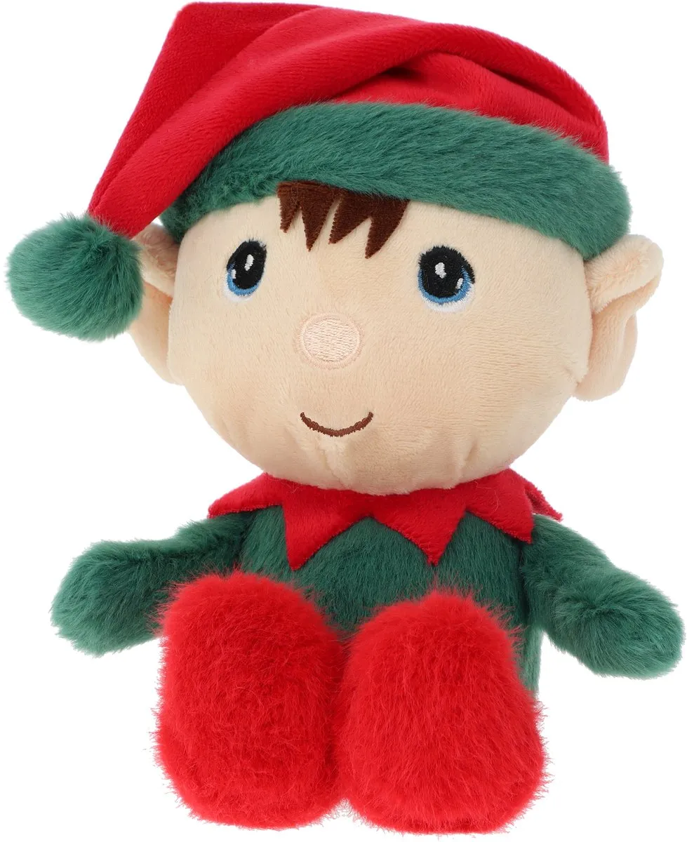 Keel Toys Kerstelf Knuffel 20cm