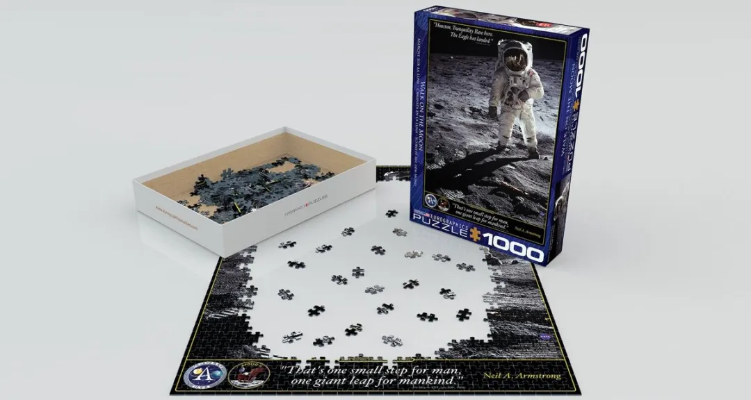 Eurographics Puzzel Walk on the Moon 1000 Stuks