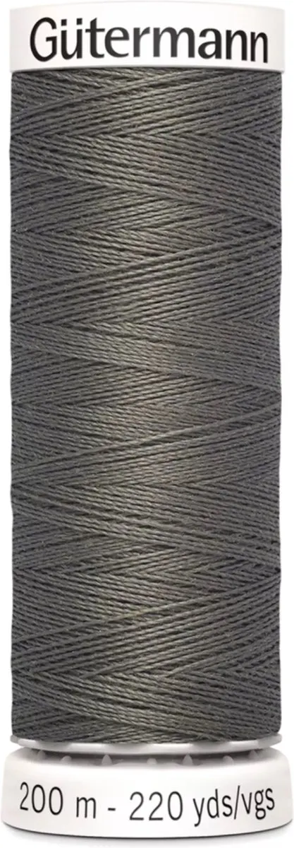 Gutermann Polyester Naaigaren 200m - Grijs