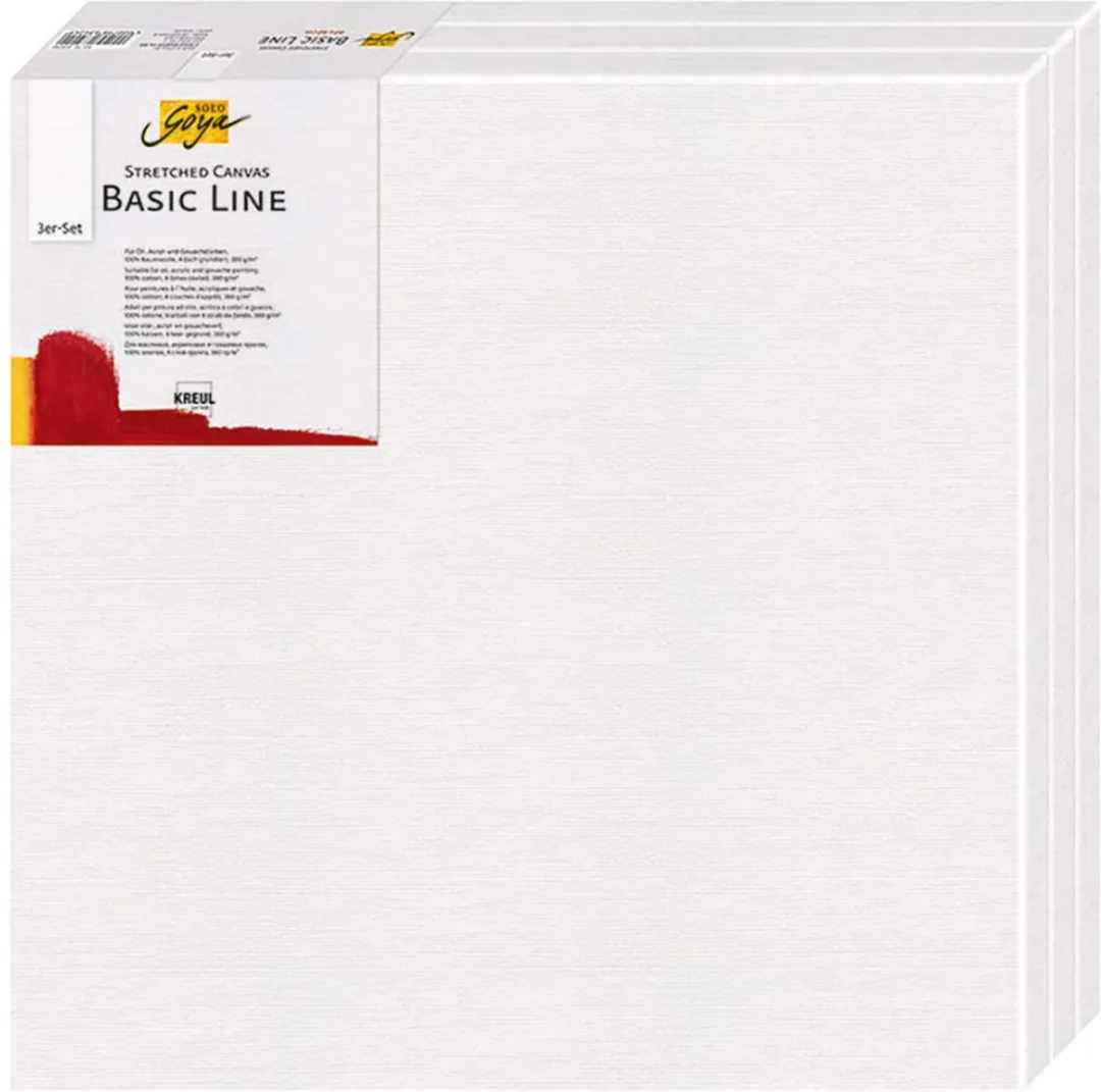 Kreul Canvas-Set Solo Goya Basic Line 400x400mm