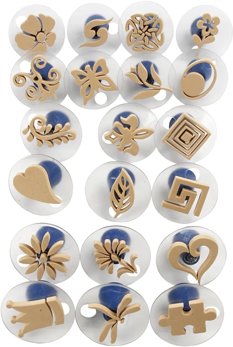 Creativ Company Creotime Foam Stempels Assorti 20-delig
