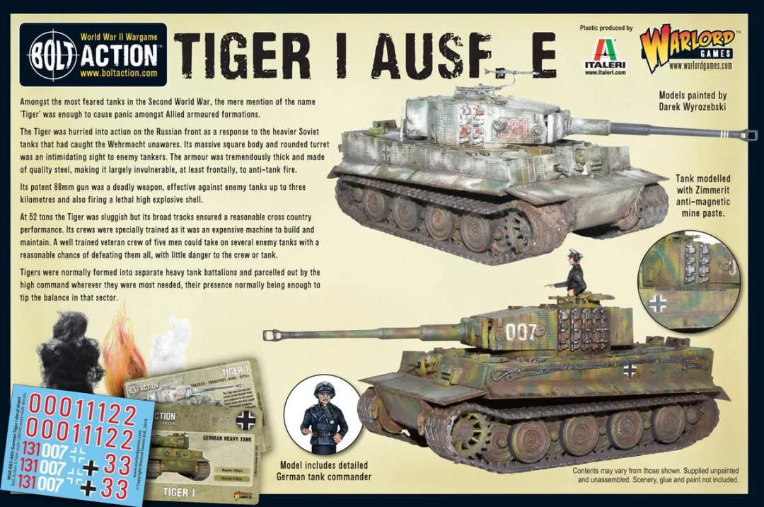 Warlord Games Bolt Action Tiger 1 Ausf. E