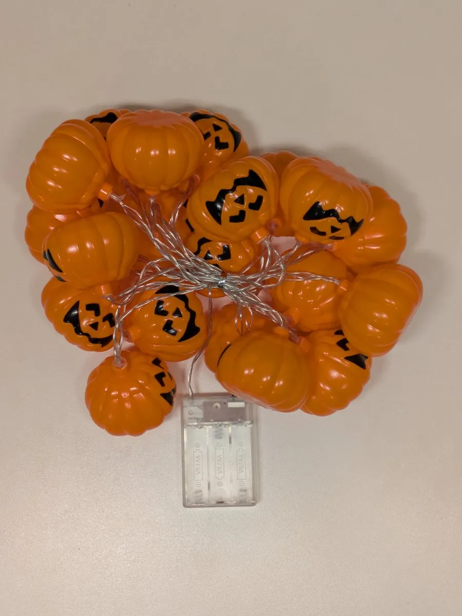 Cosy&Trendy Halloween Pompoen LED Slinger 300cm