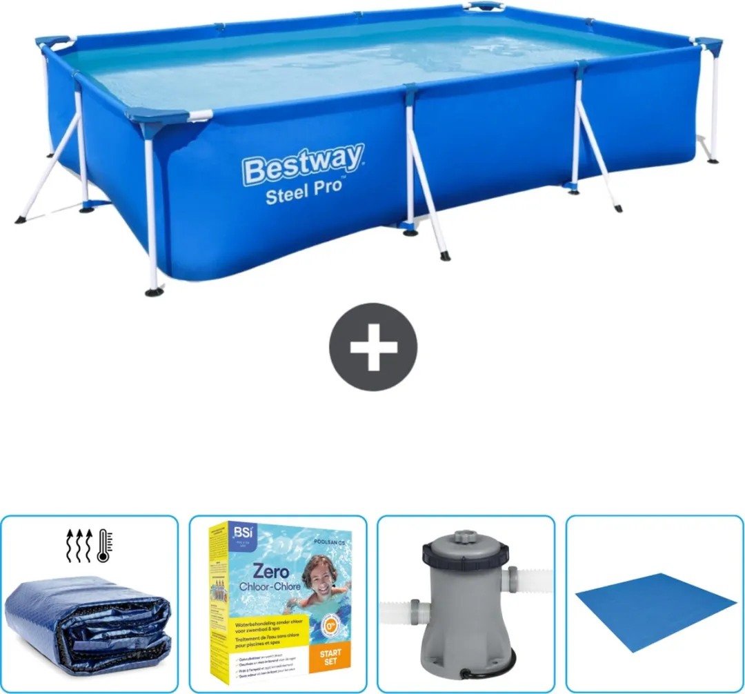 Bestway Steel Pro Zwembad 300x201x66cm