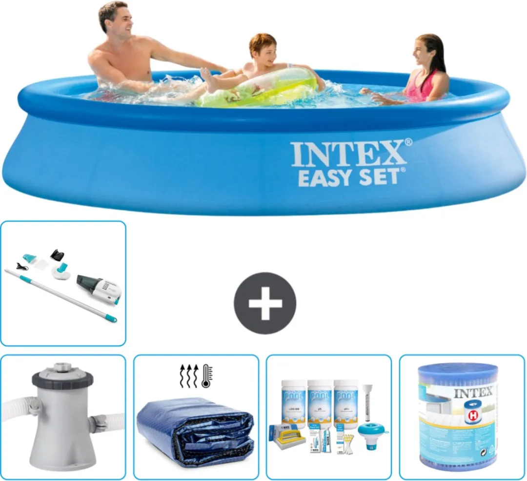 Intex Easy Set Zwembad 305x61cm - Blauw - 3077L