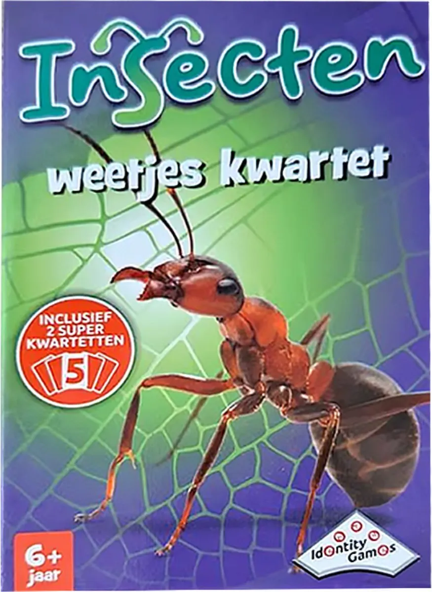 Identity Games Insecten Weetjes Kwartet