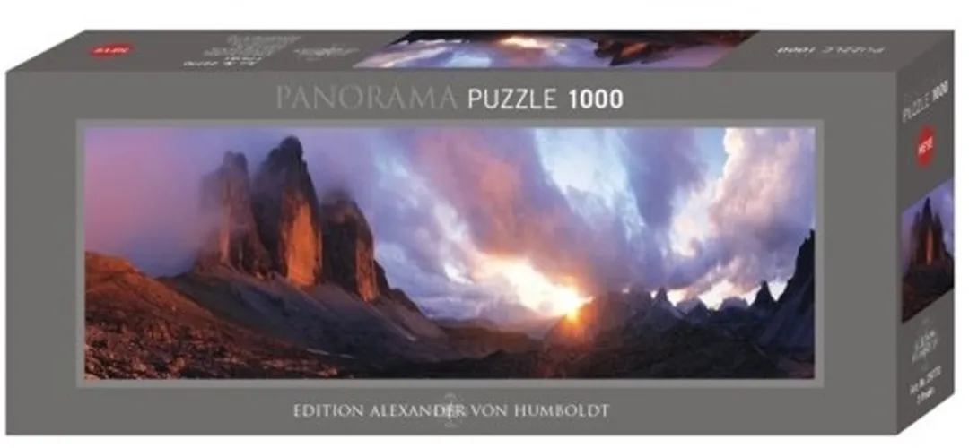 Heye 3 Peaks Puzzle 1000 Stuks - Meerkleurig