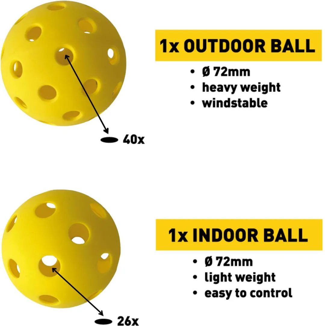 Schildkröt Pickleballset 970160 - Multicolor