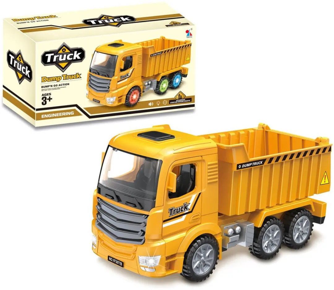 698 Jian Sheng Bouwvrachtwagen YF3077B Licht & Geluid