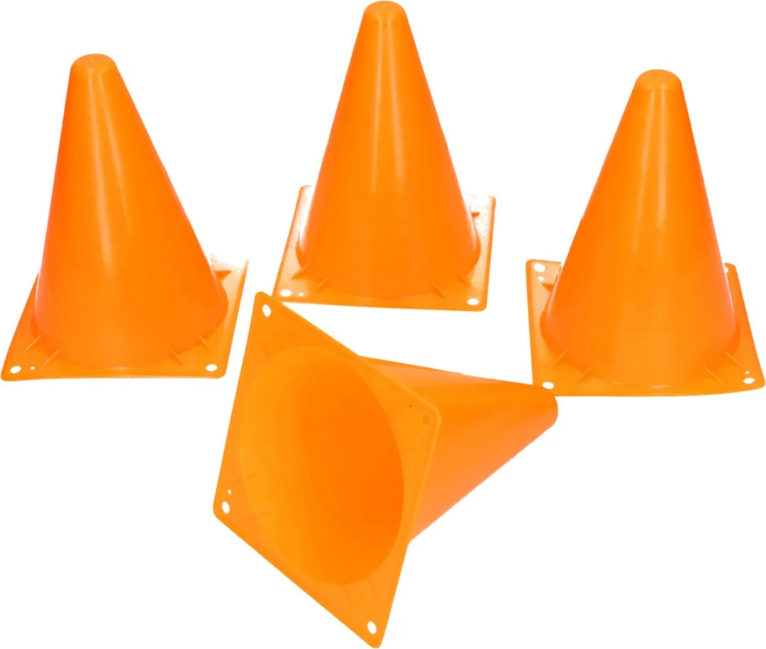 Johntoy Set van 4 Pionnen - Oranje