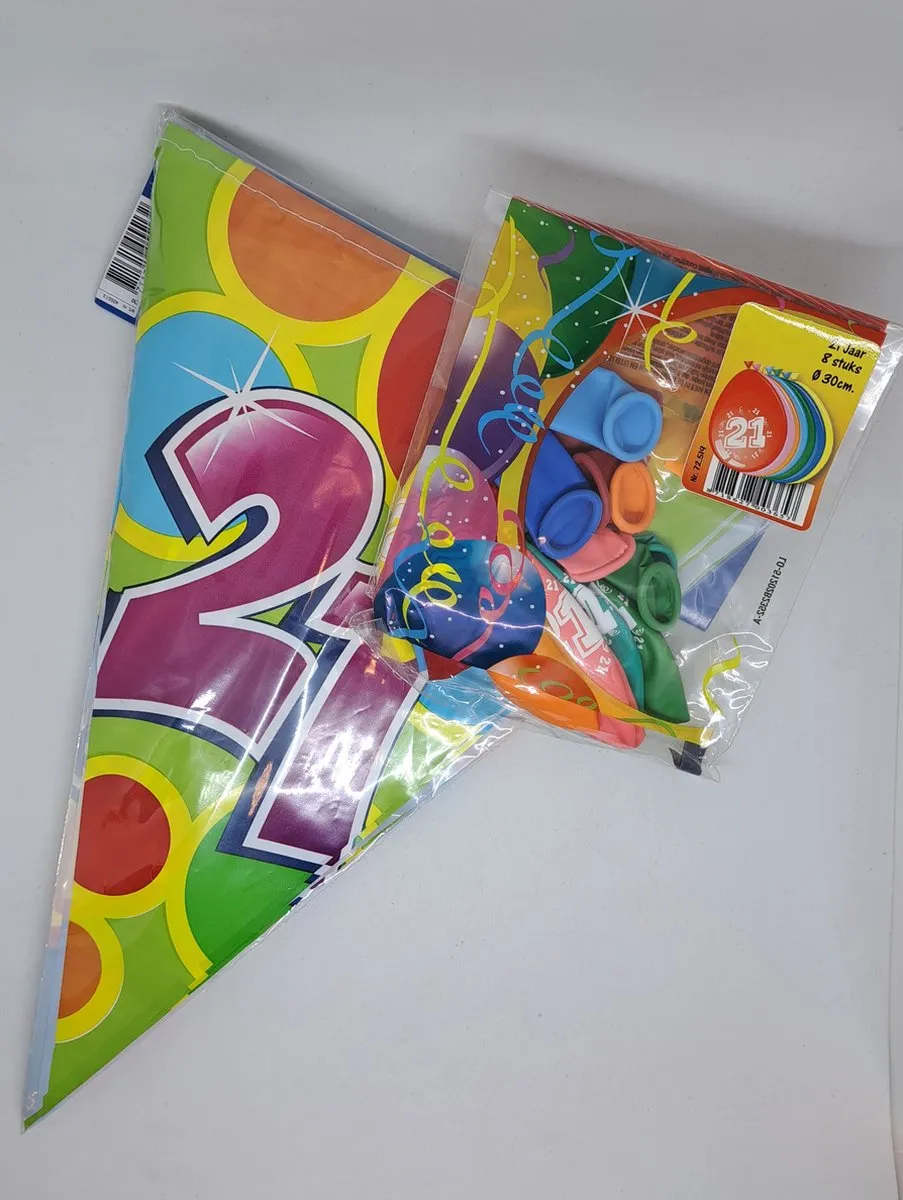 3M Verjaardagspakket 21 Jaar