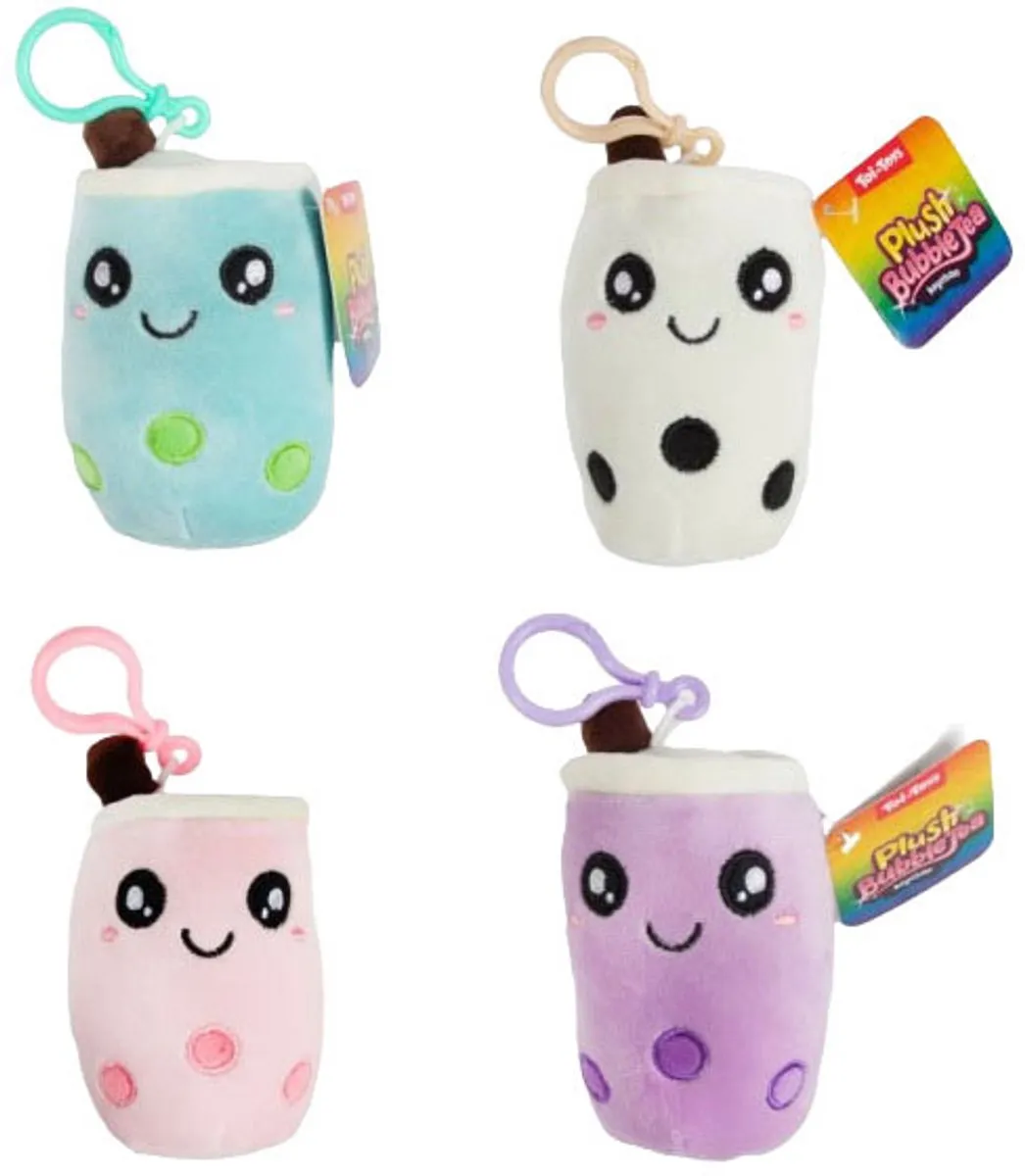 Toi-Toys Bubble Tea Pluche Sleutelhanger