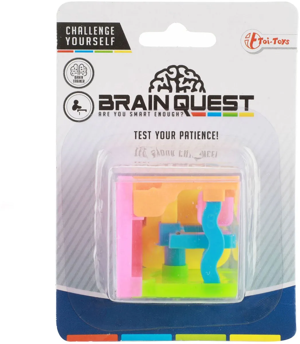 Toi-Toys Fidget Kubus Doolhof 3D