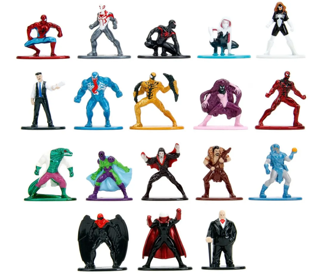 Jada Toys Marvel Nano Figures Wave 9 - Multicolor