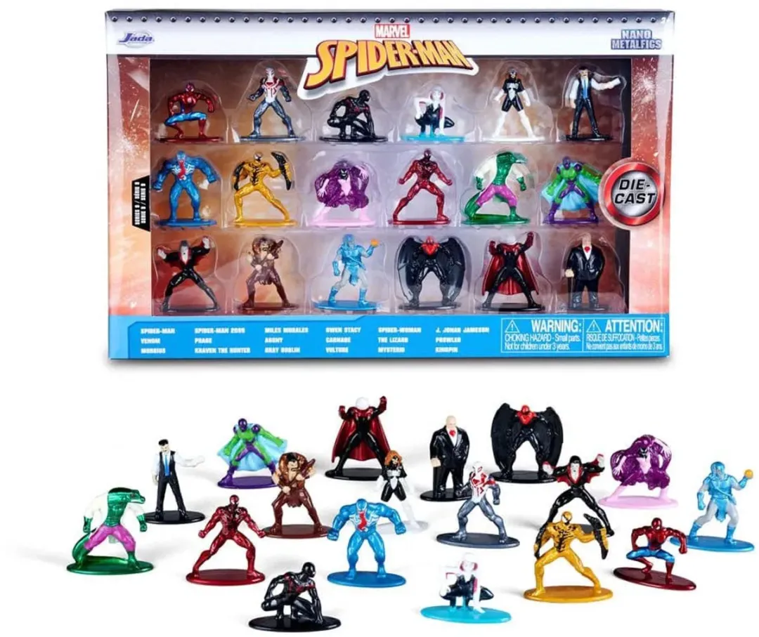 Jada Toys Marvel Nano Figures Wave 9 - Multicolor