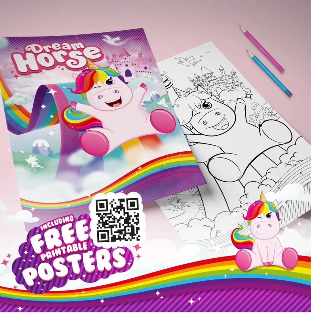 Toi-Toys Eenhoorn Knuffel Loopstokspel - Divers