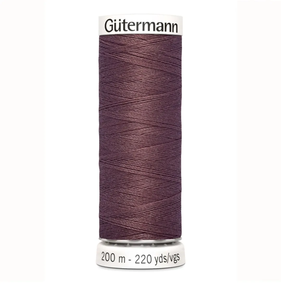Gutermann Polyester Naaigaren 200m - Bruin