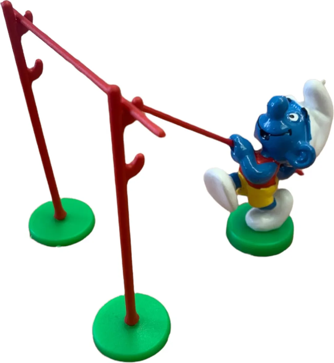 Schleich Smurfen Polstokhoogspringer 40506