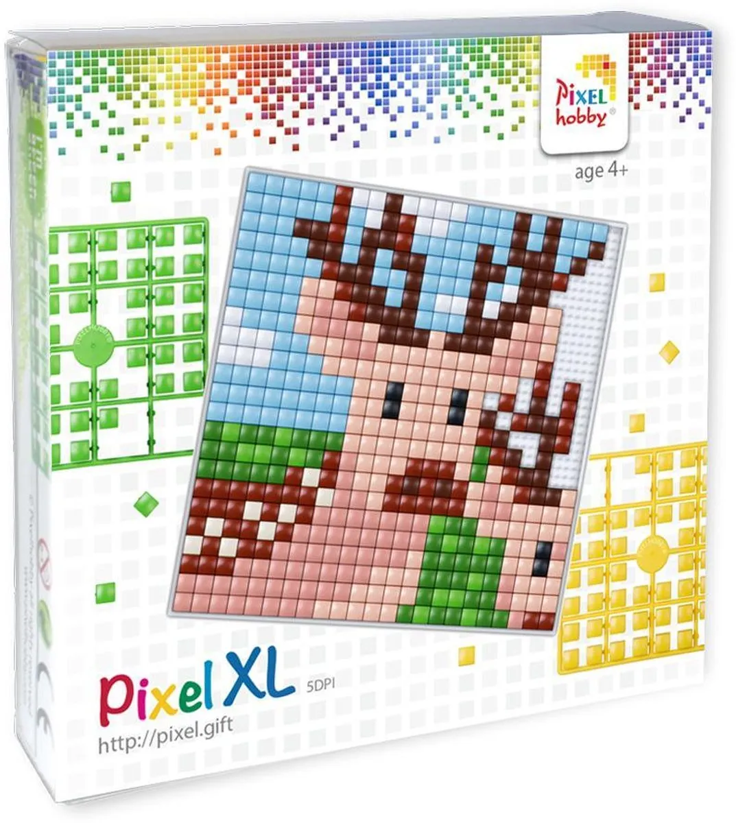 Pixelhobby XL Hertje 41016 - Multi